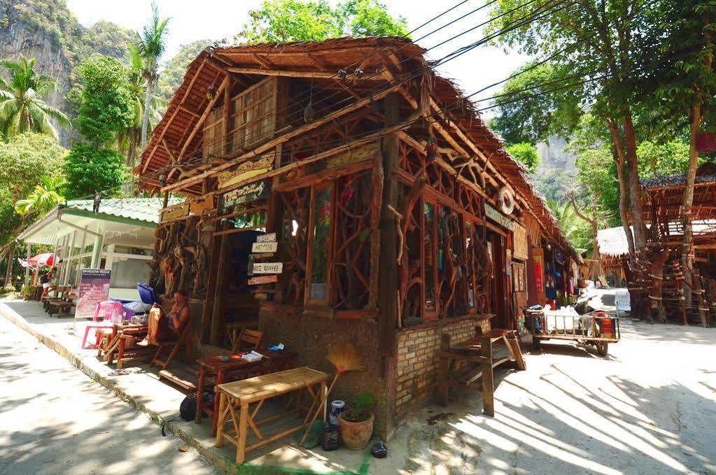 Chill Out Bar & Bungalow Hotell Railay-stranden Eksteriør bilde